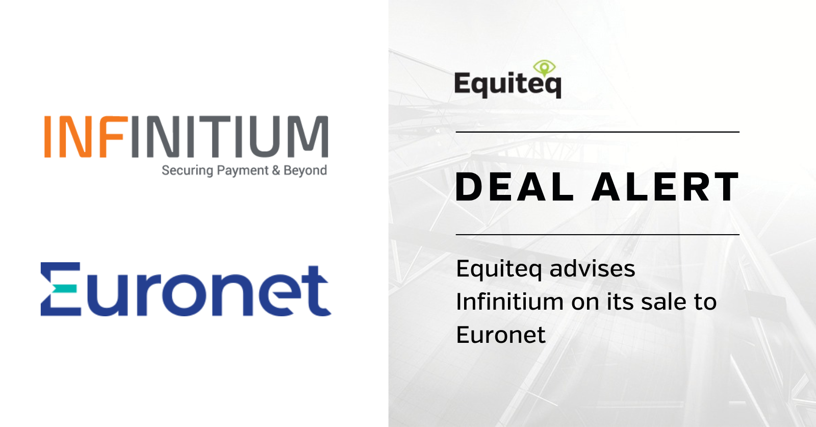 Equiteq advises Infinitium, a Leading Provider of Digital Payments